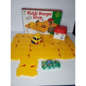 Rare‎ Golden Bell- Kiddi Burger Shop-Car Track- Lego Compatible-Board Game